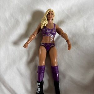 Purple Wrestling Action Figure